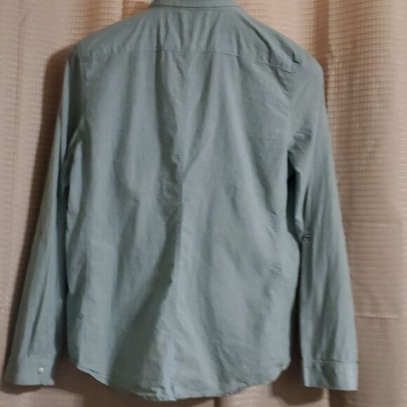 CALVIN KEIN WOMAN SNAP UP LIGHT GREEN XL - Picture 6 of 6